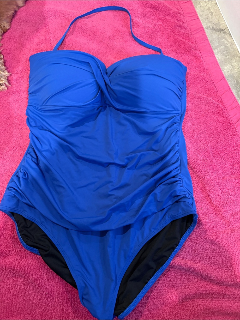Hilor Royal Blue Women's One-Piece Swimsuit